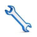 Blue wrench icon