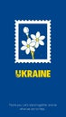 Blue and Yellow Free Ukraine Support, Stand With Ukraine Peace Fundraising Instagram Story