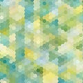 blue, yellow, green geometric pattern. abstract vector background. eps 10 Royalty Free Stock Photo