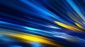 Blue And Yellow Light Rays Background Royalty Free Stock Photo