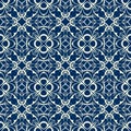 Blue and yellow pattern Royalty Free Stock Photo