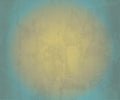 Blue-yelow grungy distressed canvas bacground Royalty Free Stock Photo