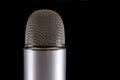 Blue Yeti Podcast Condenser Microphone Royalty Free Stock Photo