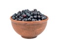 Blueberries in bowl