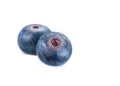 Blueberries. Fresh blueberries isolated on white background.