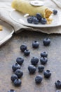 Blueberries. Freshly picked blueberries. Juicy and fresh berries