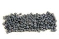 Lot of fruit fresh sweet stack of blueberry`s Royalty Free Stock Photo