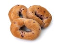 Blueberry Bagels Royalty Free Stock Photo