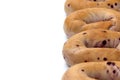 Blueberry Bagels Royalty Free Stock Photo