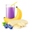 Blueberry banana smoothie