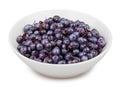 Blueberry bowl Royalty Free Stock Photo