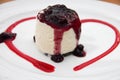 Blueberry Cheese Cake Royalty Free Stock Photo