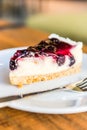 Blueberry cheese cake Royalty Free Stock Photo