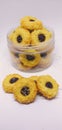 Blueberry Cheese Lemon Cookies Royalty Free Stock Photo