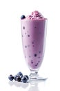 Blueberry cheesecake milkshake