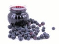 Blueberry jam Royalty Free Stock Photo