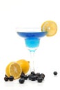 Blueberry lemonade drink