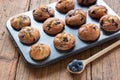 Blueberry muffins