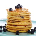 Blueberry pancakes