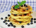 Blueberry pancakes