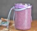 Blueberry smoothie Royalty Free Stock Photo