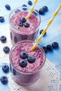 Blueberry smoothie