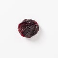 Blueberry on white background