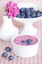 Blueberry yogurt