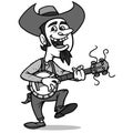 Bluegrass Bill Illustration