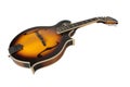 Bluegrass Mandolin Isolated on White Royalty Free Stock Photo