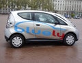 Bluely full electric and open-access car sharing service in Lyon