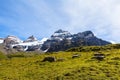 Bluemlisalphorn near Oeschinen lake in Kandersteg