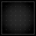 Blueprint black graph. Grid texture for engineering or mechanical layout drawing. Notebook pattern with empty space Royalty Free Stock Photo
