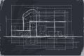 Blueprint Engineering Background Building Architecture Royalty Free Stock Photo