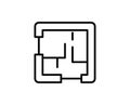 Blueprint flat icon