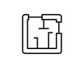 Blueprint flat icon