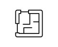 Blueprint flat icon