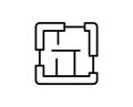 Blueprint flat icon