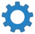 Blueprint gear icon