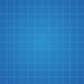 Blueprint grid background. Graphing paper for engineering in vector