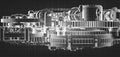 Blueprint project of engine design with gears