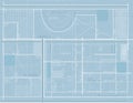 Blueprints Background Royalty Free Stock Photo