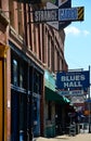Blues Hall in Downtown Memphis, Tennessee