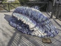 Blues of the ocean in the Wave Bench by Peter Hazel