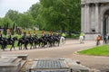 The Blues and Royals, Royal Horse Guards and 1st Dragoons, is a cavalry regiment of the British Army, part of the Royalty Free Stock Photo