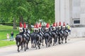 The Blues and Royals, Royal Horse Guards and 1st Dragoons, is a cavalry regiment of the British Army, part of the Royalty Free Stock Photo
