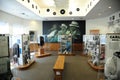 Blues tribute room at the West Tennessee Delta Heritage Center and Museum