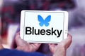 Bluesky social network logo