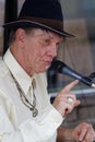 Bluesman Watermelon Slim in Clarksdale Royalty Free Stock Photo