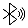 Bluetooth connected icon